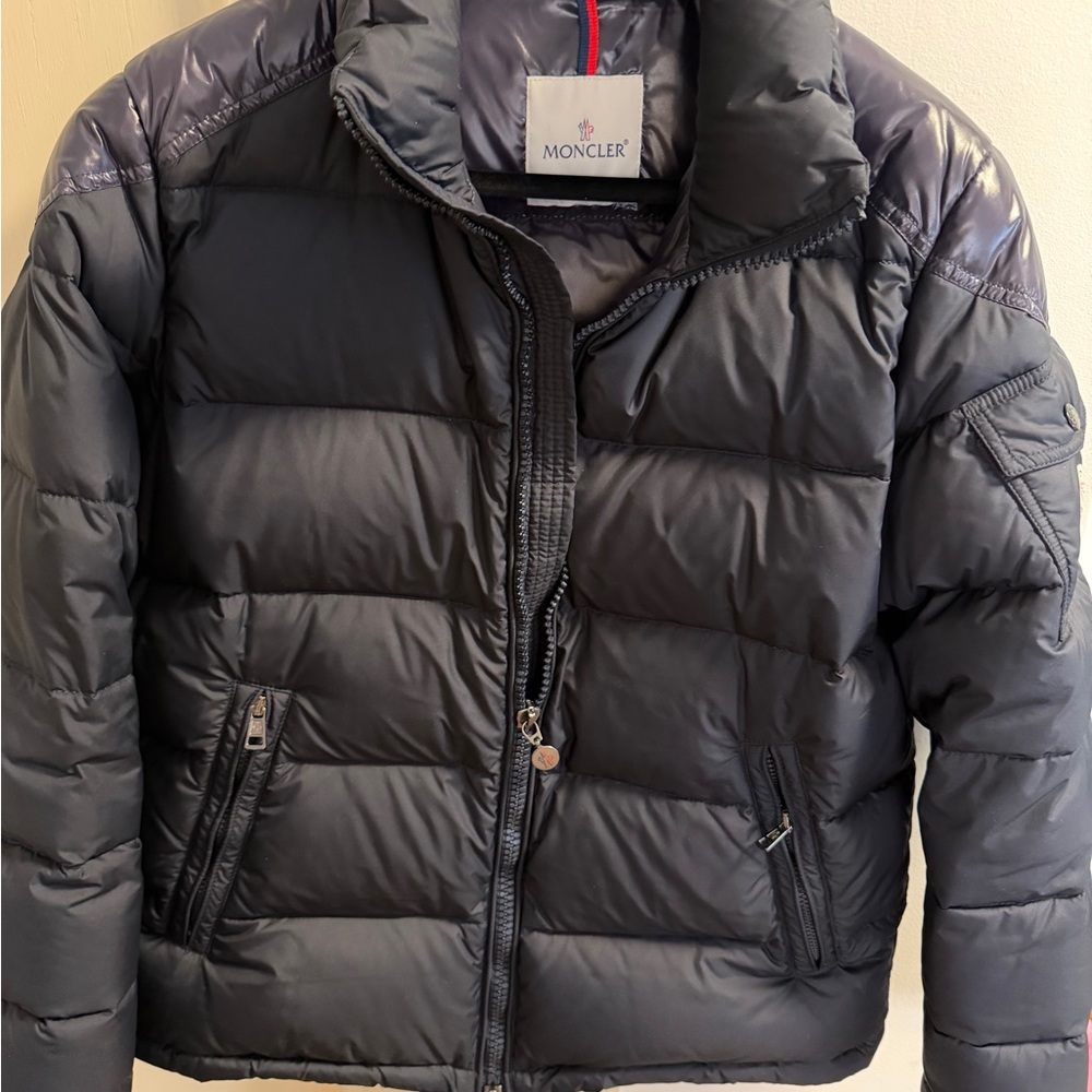 Moncler Men's Dark Gray Puffer Jacket